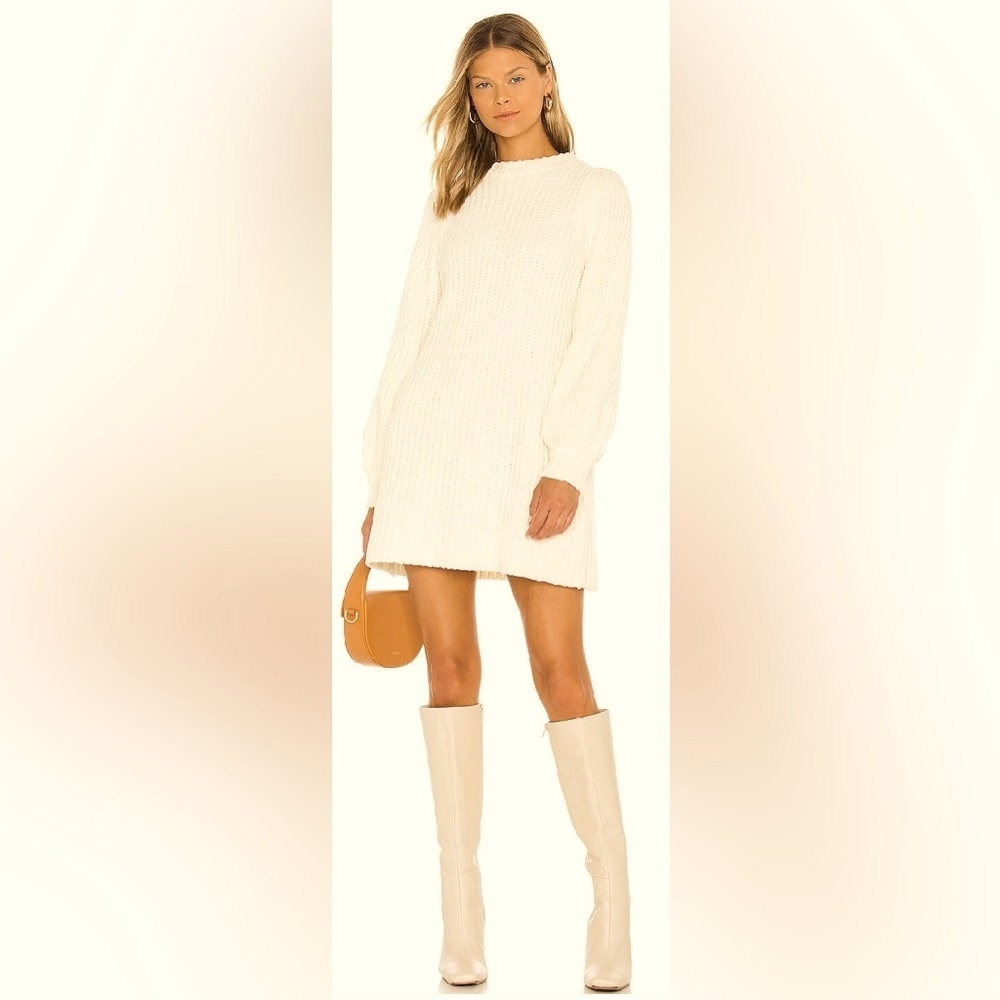 Show Me Your Mumu‎ Dixon Sweater Dress 🤍 Cozy Chic Coastal Cowgirl Quiet Luxury